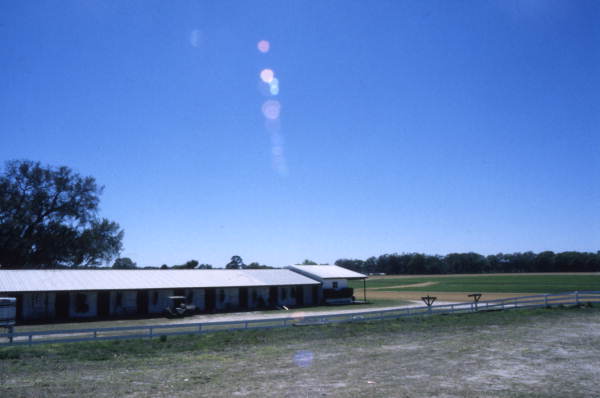 View of the Spring Garden Ranch Training Center in De Leon Springs, Florida.