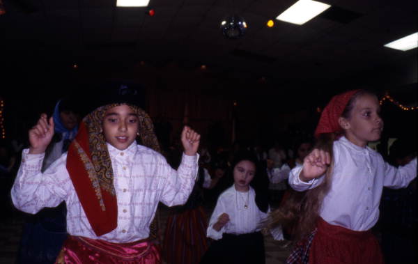 Children performing traditional Portuguese dances during the "Night in Portugal" dinner & dance event in St. Petersburg, Florida.