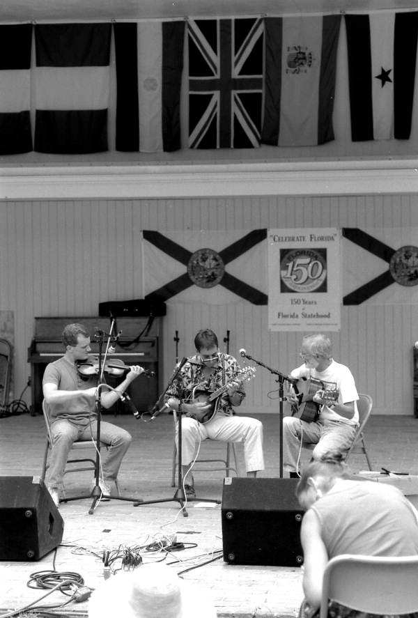 Squirrelly Germs of Dade City performing at the Florida Folk Festival- White Springs, Florida