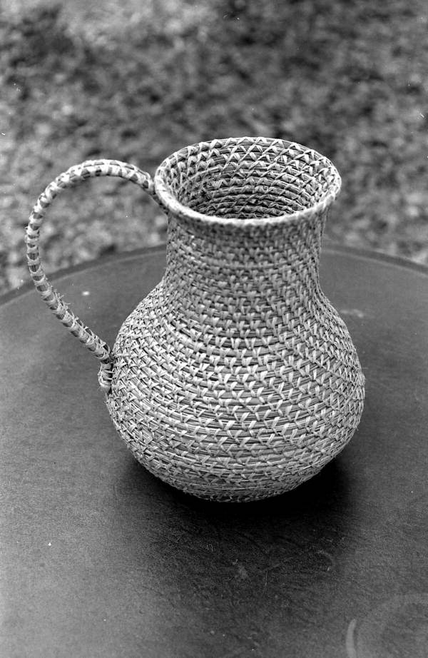Pine needle basket - Jacksonville, Florida
