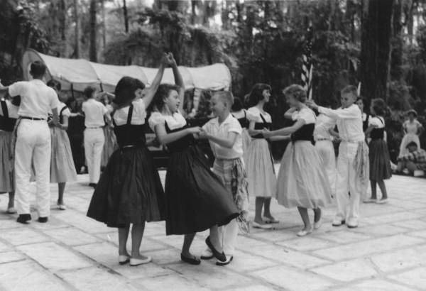 Dancers from Clyattville (Georgia) High School- White Springs, Florida