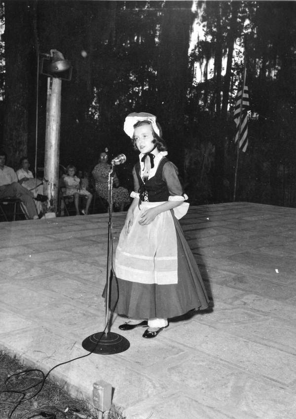 Diane Weldon singing- White Springs, Florida