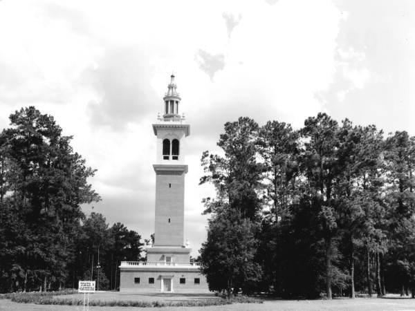 Carillon tower at the Stephen Foster Center - White Springs, Florida