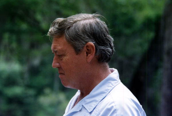 Frank Thomas takes a break - White Springs, Florida .