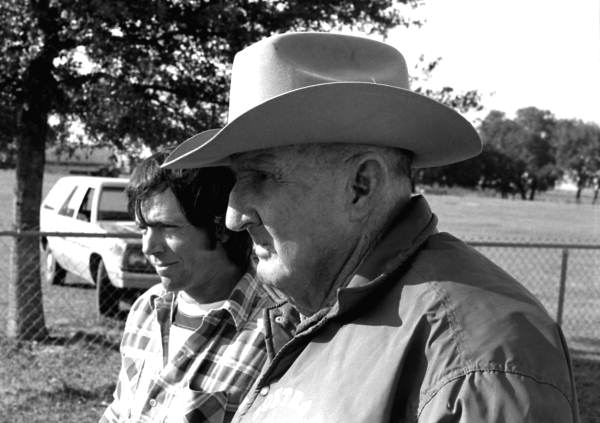 Ranchers Wayne McQuaig and Douglas Thompson at El Maximo Ranch- Frostproof, Florida