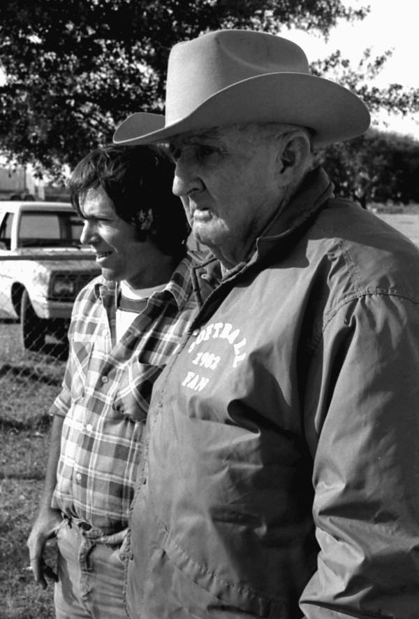 Ranchers Wayne McQuaig and Douglas Thompson at El Maximo Ranch- Frostproof, Florida