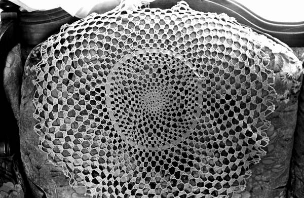 Crocheted doily by Consuelo Anguiano - Florida City, Florida