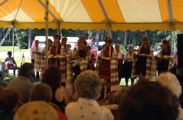 Ukrainian "Dance of Welcome" being performed - White Springs, Florida