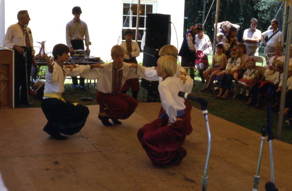 Ukrainian "Cossack Dance" being performed - White Springs, Florida