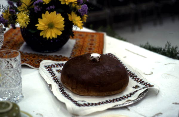 Traditional Salt and Bread of Welcome - Saint Petersburg, Florida