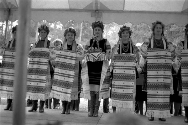 Dance of Welcome being performed - White Springs, Florida