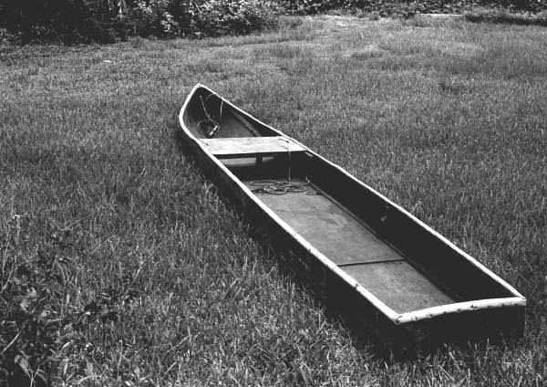 Glades skiff made by Glen Simmons - Florida City, Florida