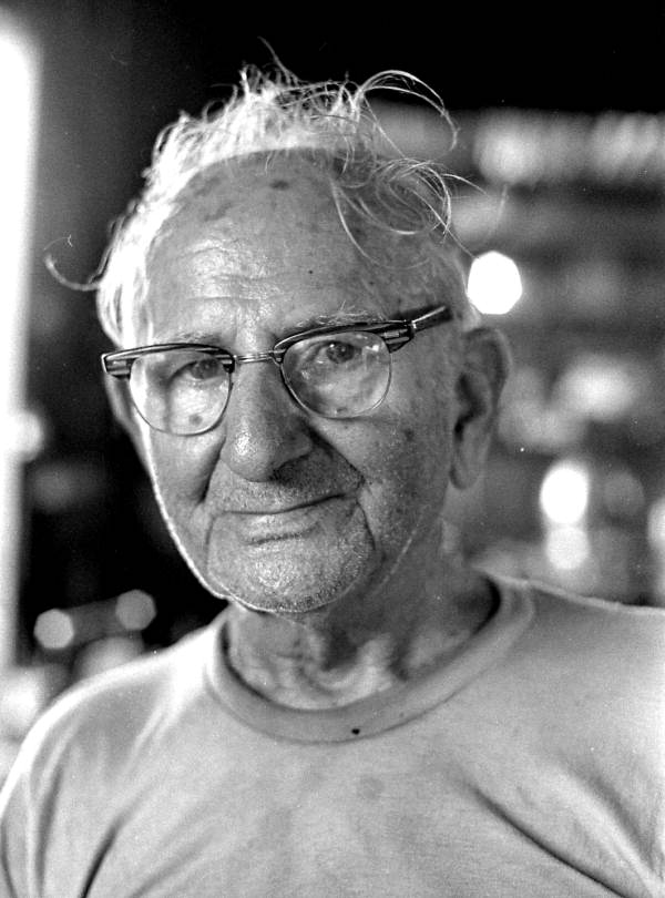 Greek sponge diving helmet maker Antonios Lerios - Tarpon Springs, Florida