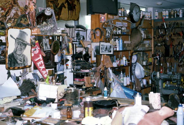 Workshop of an unidentified saddlemaker