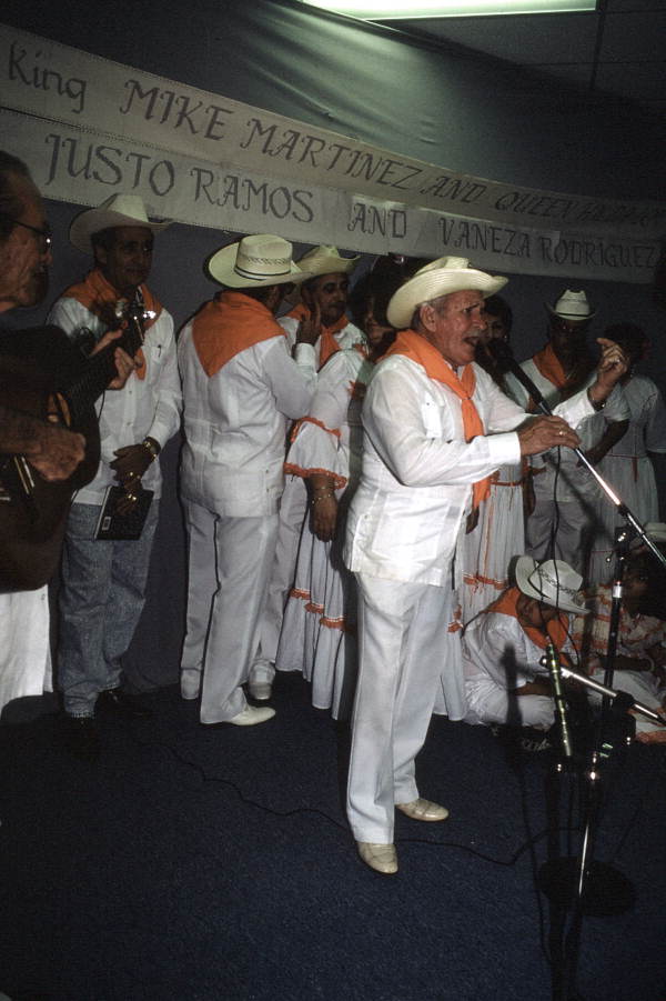 Cuban American musical group "Remembranzas del Conuco" performing - Medley, Florida.