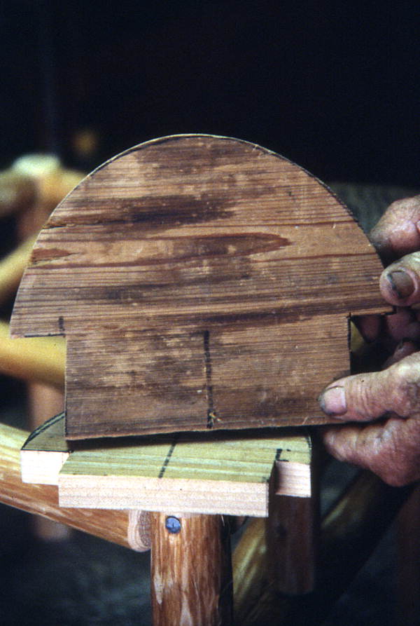 Form used by furniture maker Robert James Rudd - Lake Worth, Florida.