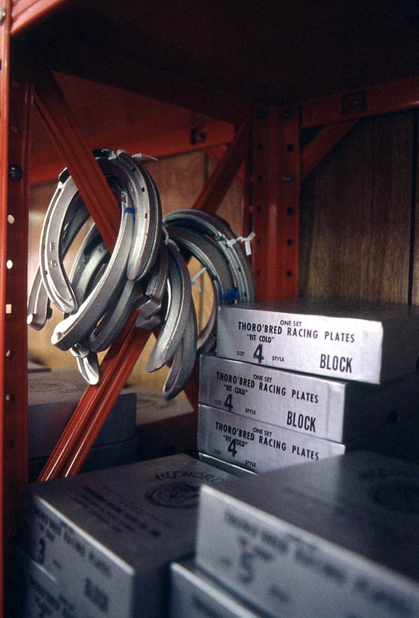 Horseshoes at Rangeline Feed and Supply - Lake Worth, Florida.