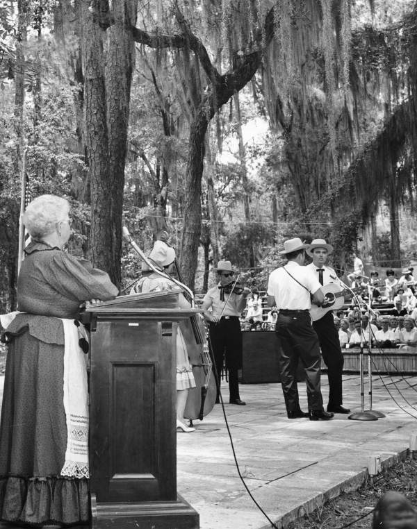 The Sawgrass Boys performing at the Florida Folk Festival - White Springs, Florida