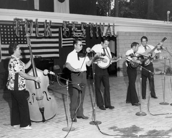 The Sawgrass Boys performing at the Florida Folk Festival - White Springs, Florida.