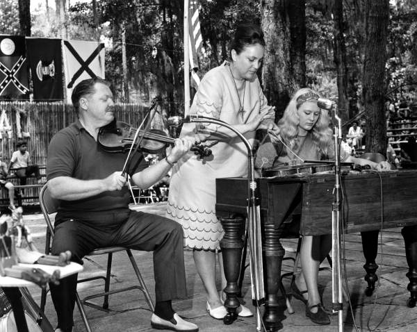 The Beers family performing at the Florida Folk Festival- White Springs, Florida.