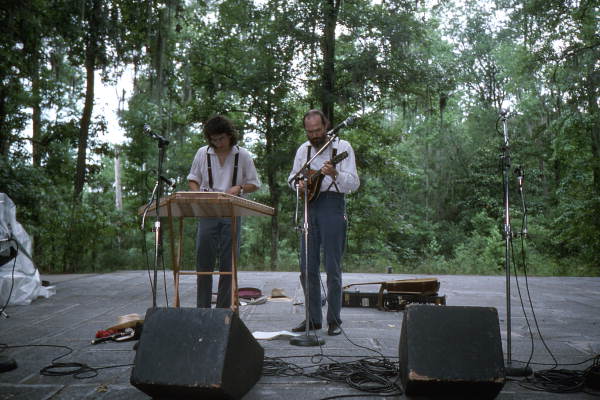 Merriweather performing at Fourth of July celebration - White Springs, Florida