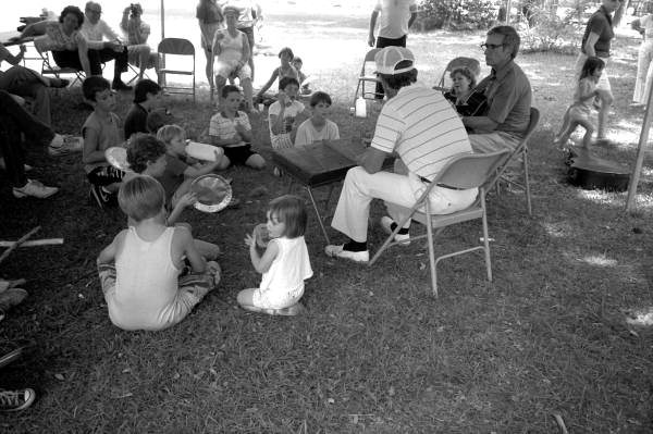 The Boyd Brothers performing at the 1989 Florida Folk Festival - White Springs, Florida