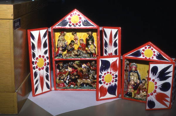 Peruvian retablos made by Nicario Jimenez - Gainesville, Florida.