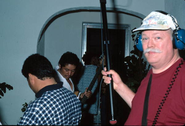 Paul Butterfield waits for the band - Homestead, Florida