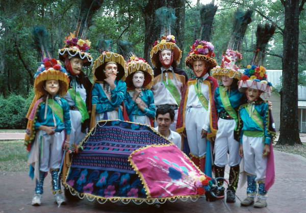 Toro Huaco group at the Florida Folk Festival - White Springs, Florida .