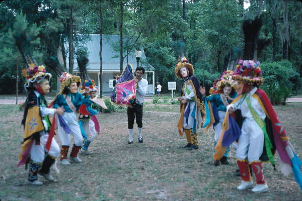 Toro Huaco perform at the Florida Folk Festival - White Springs, Florida .