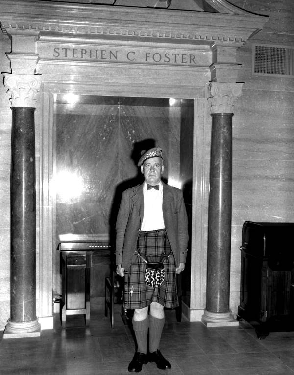 Portrait of Somerled MacMillan at the Stephen Foster Memorial Center - White Springs, Florida
