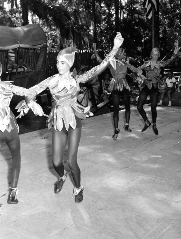 Members of Suncoast Civic Ballet of St. Petersburg performing- White Springs, Florida