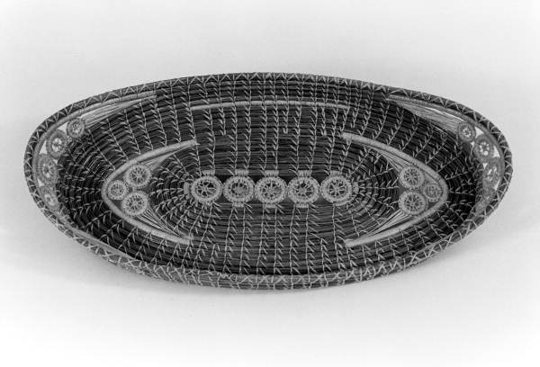 Pine needle basket