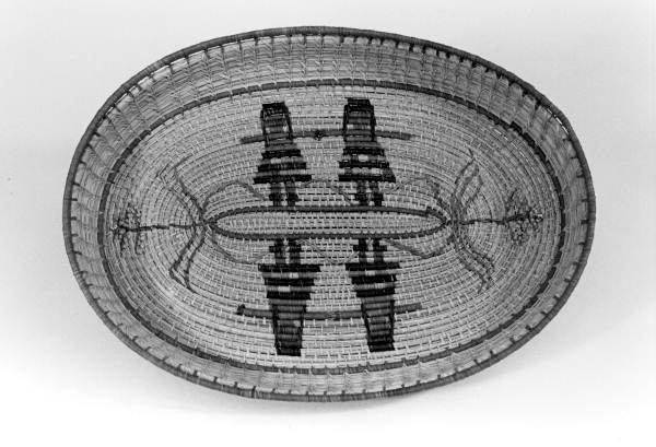 Pine needle basket