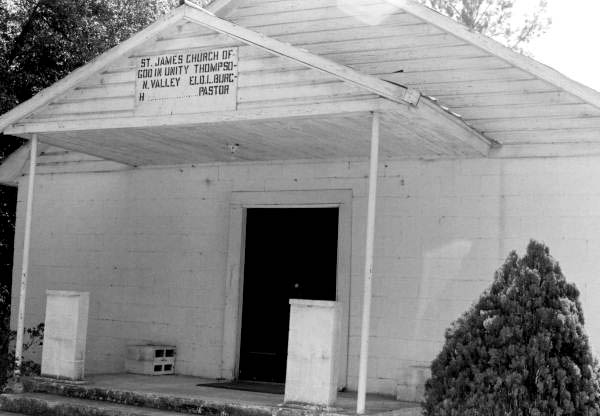 St. James Church of God in Unity--Thompson Valley- Lamont, Florida