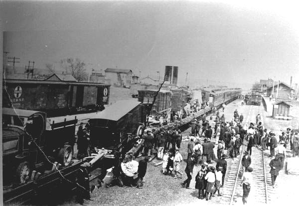 Barnes Circus train accident