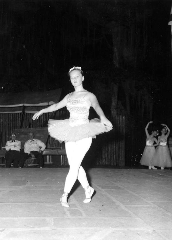 Member of Suncoast Civic Ballet of St. Petersburg performing- White Springs, Florida