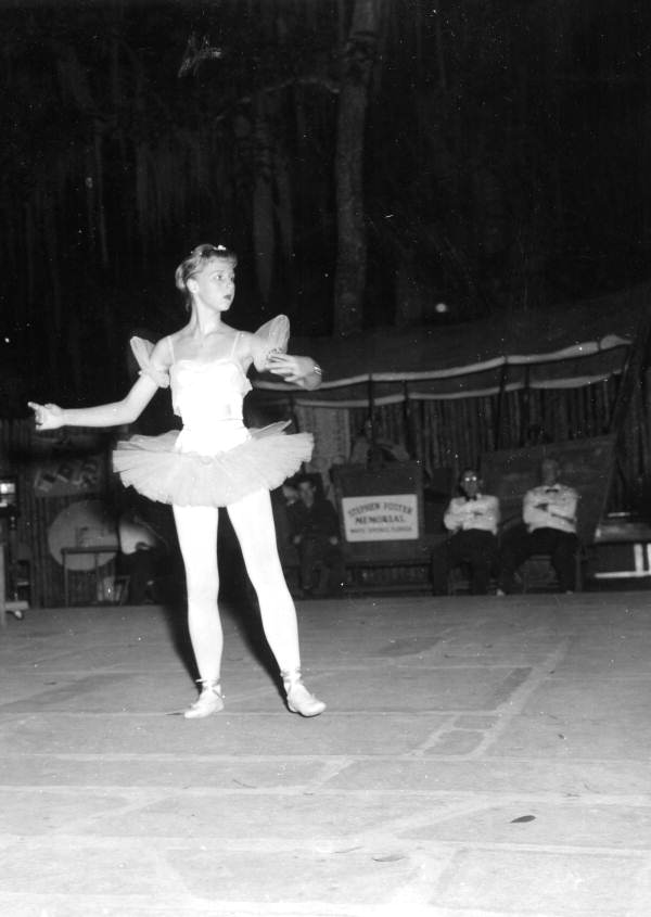 Member of Suncoast Civic Ballet of St. Petersburg performing- White Springs, Florida