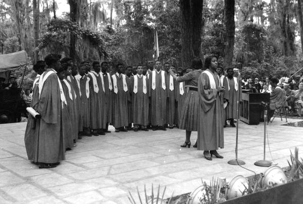 New Stanton High School chorus- White Springs, Florida