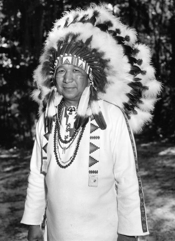 Creek Indian painter Fred Beaver- White Springs, Florida