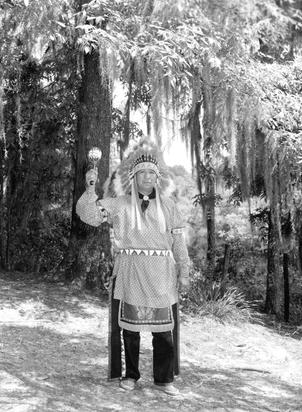 Creek Indian painter Fred Beaver- White Springs, Florida