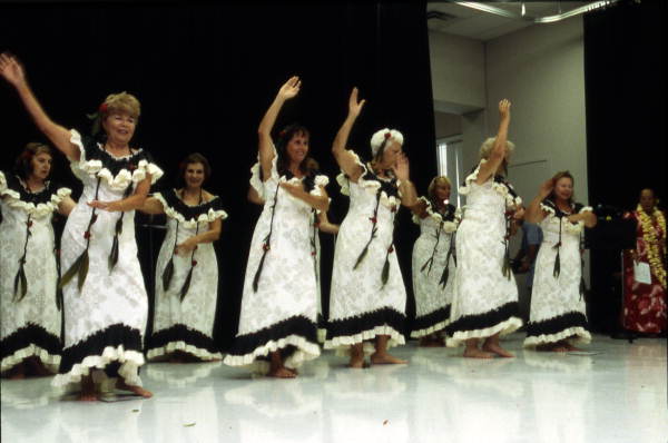 Hula dancers - Celebration, Florida.