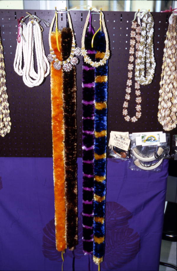 Necklaces and leis - Celebration, Florida.