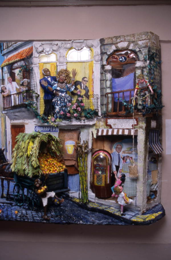 Painting by the Scull Sisters - Miami, Florida.