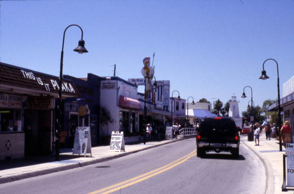Stores on Dodecanese Boulevard - Tarpon Springs, Florida.
