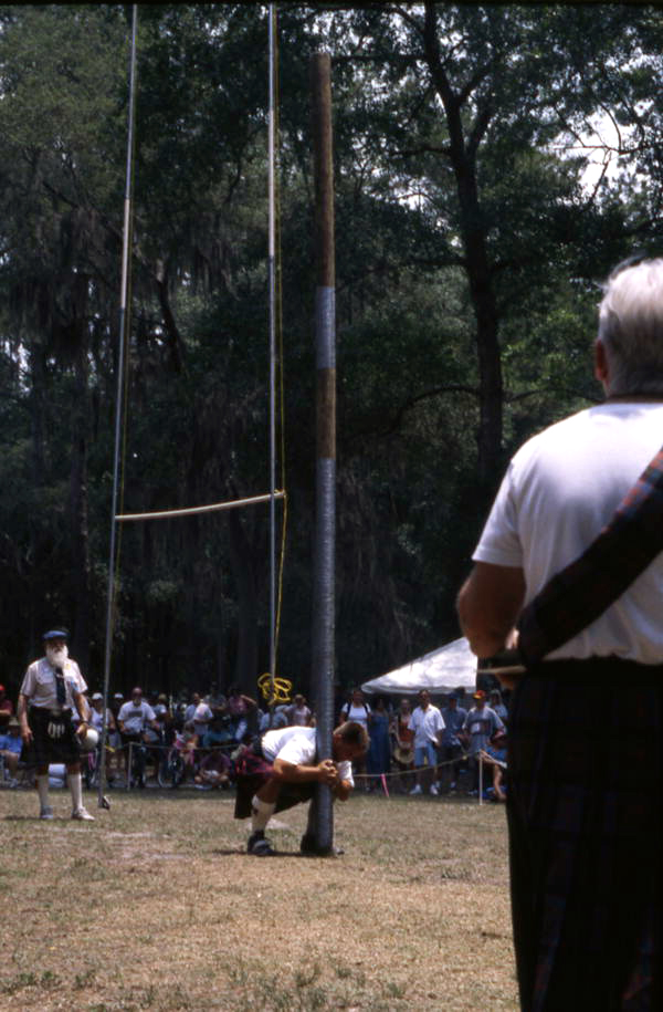 Highland games at the Florida Folklife Festival - White Springs, Florida.