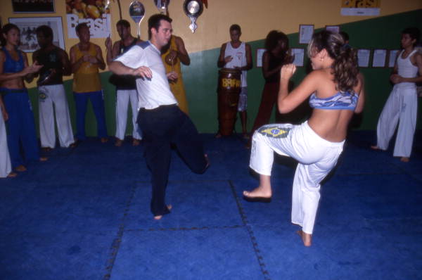 Capoeira dancers at a dance school - Orlando, Florida.