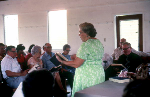 Sacred Harp singing by the congregation of Bethlehem Primitive Baptist Church - Old Chicora, Florida