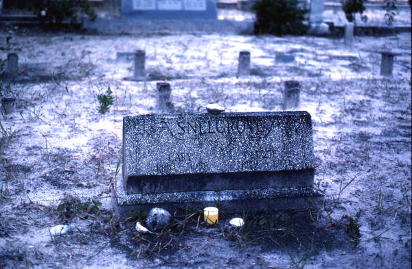 Headstone at the Bethel Lutheran Church cemetery