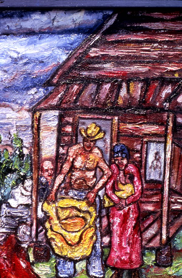 Painting by Pharaoh Baker- Lake City, Florida